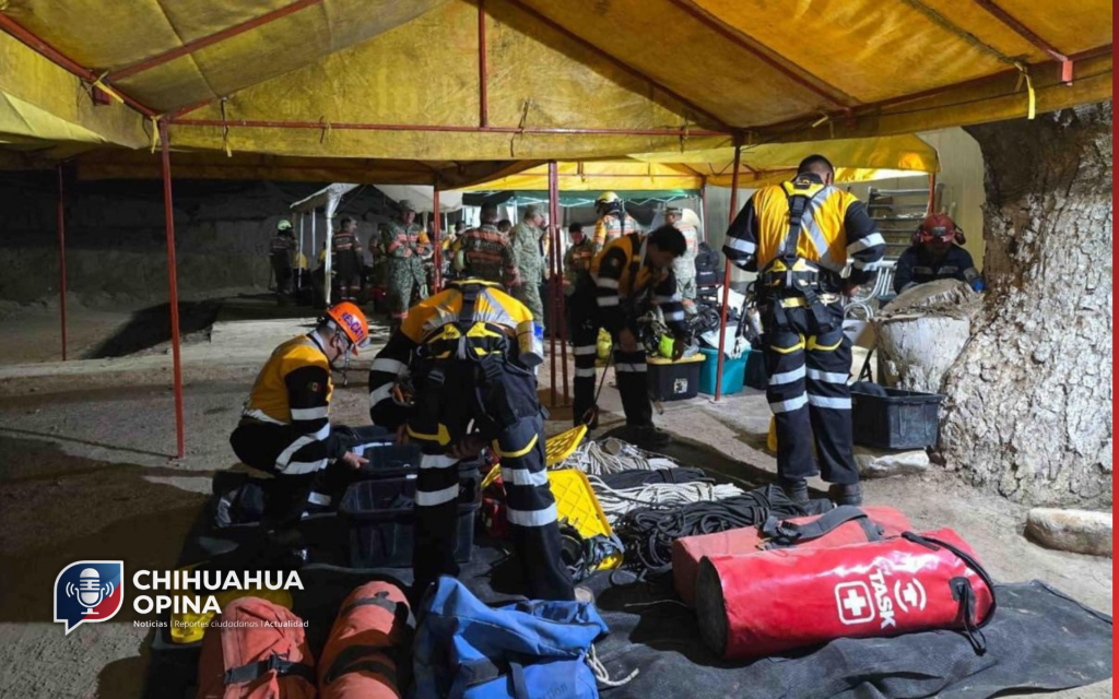 Rescatan a minero en Sinaloa, mas de 300&nbsp;rescatistas