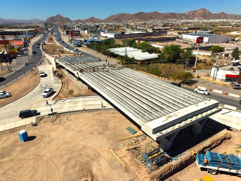 Toma forma el Paso Superior de Chihuahua-Aldama y Fuerza&nbsp;Aérea