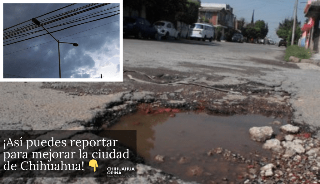 ¿Cansado de los baches y la falta de alumbrado? Te decimos como reportarlo&nbsp;fácil