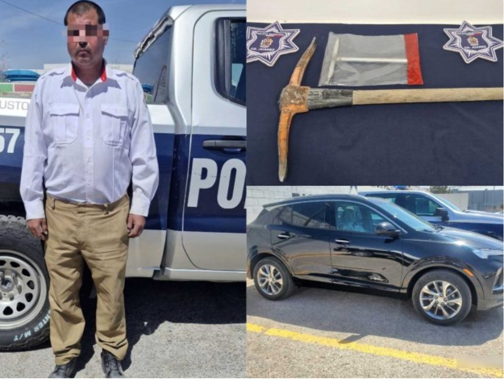 Roba donde trabajaba: capturan a guardia con auto robado y&nbsp;efectivo