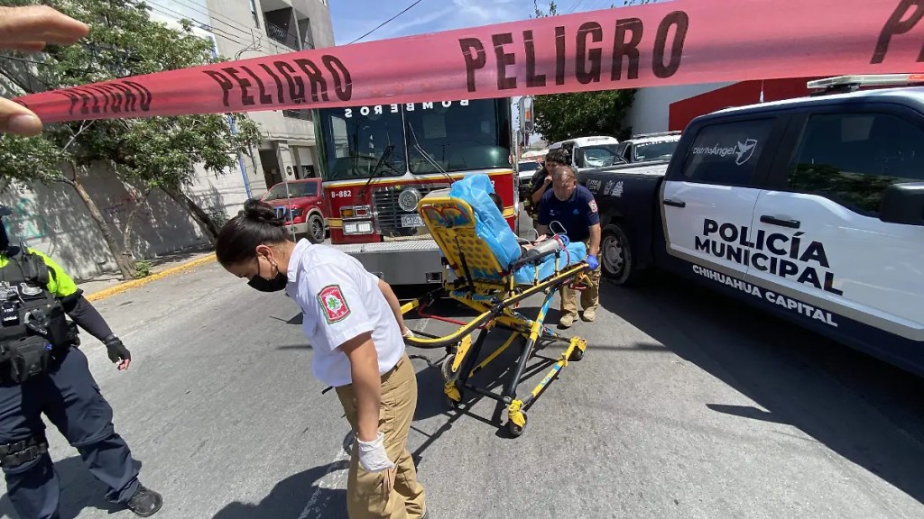 Video revela rescate de familia intoxicada en pleno Centro de&nbsp;Chihuahua